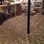 Basement Swamped by Dallas Storm Damage