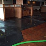 Dallas Flood Damage in Restaurant